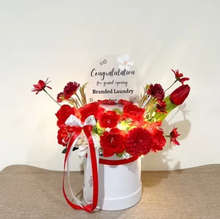 Bloom Box Akrilik Ucapan Grand Opening Sindang Jaya