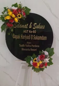 Papan Akrilik Ucapan Ulang Tahun Sindang Jaya